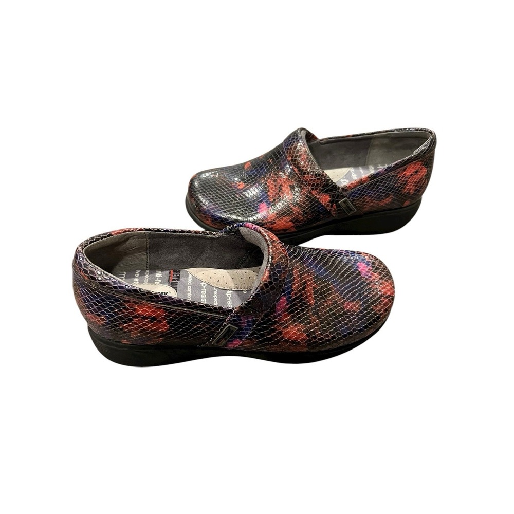 Womens Greys Anatomy Softwalk Meredith‎ Colorful Clogs Leather 7.5